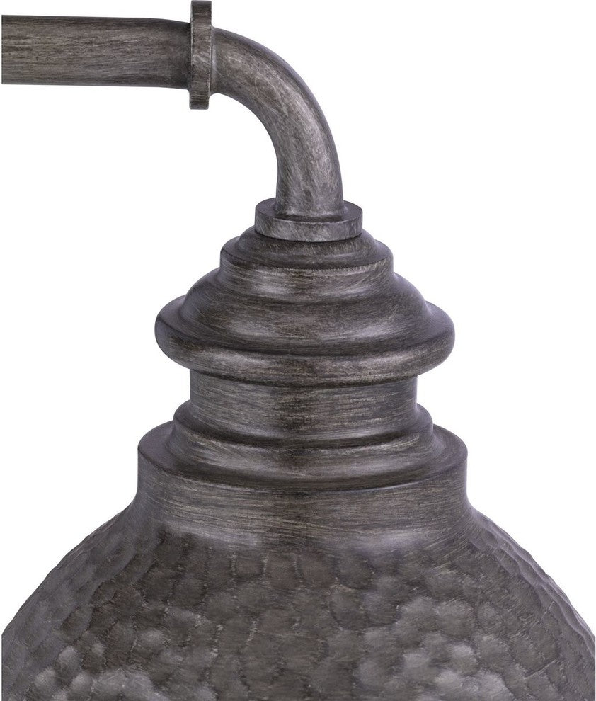Englewood 1-Light Small Wall Lantern, Antique Pewter