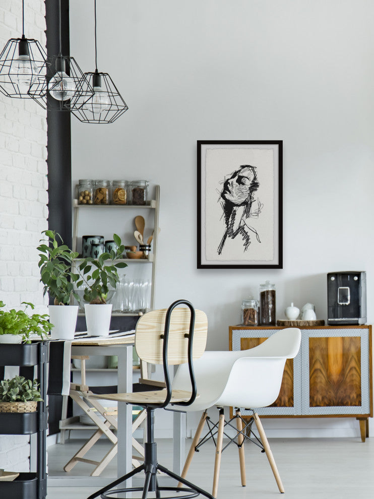 "Learn to Love" Framed Painting Print, 16x24