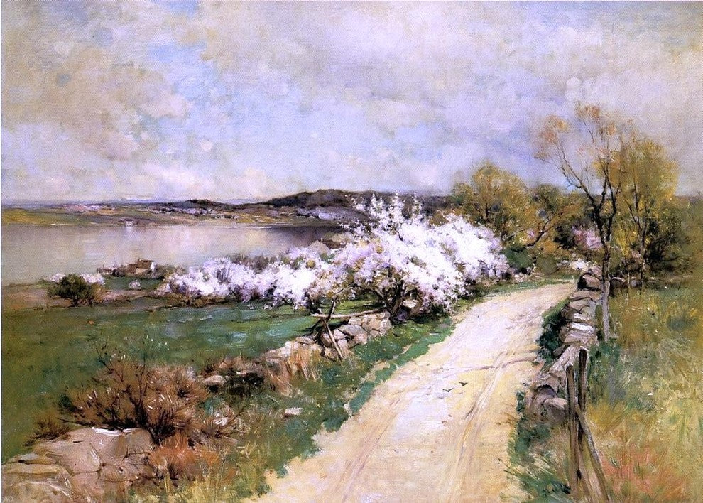 George Henry Smillie New England Landscape in Spring Wall Decal