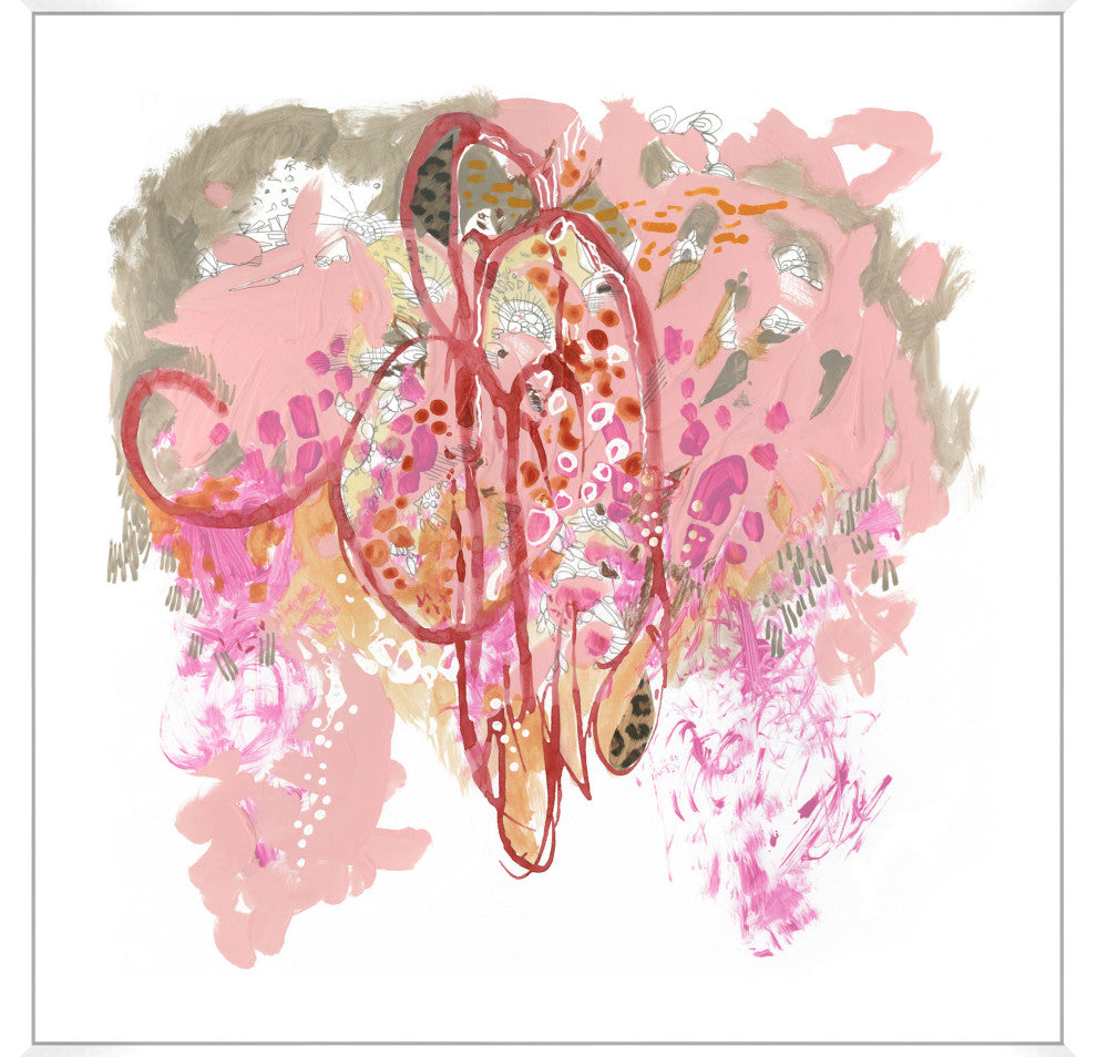 Pink Swan, Giclee Reproduction Artwork