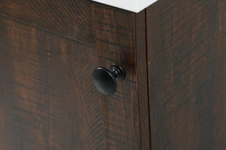 Home Living 19" Farmhouse Expresso-Light Bathroom Vanity