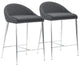 Reykjavik Counter Chair, Set of 2 Graphite