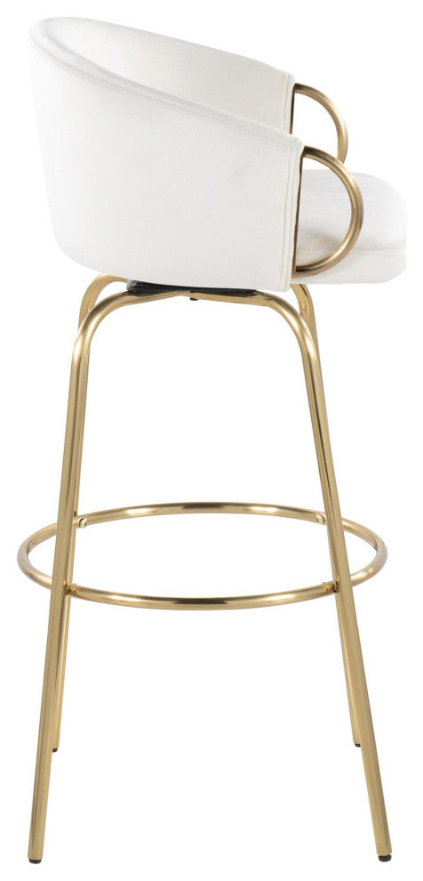 Claire 30" Fixed-Height Barstool, Set of 2