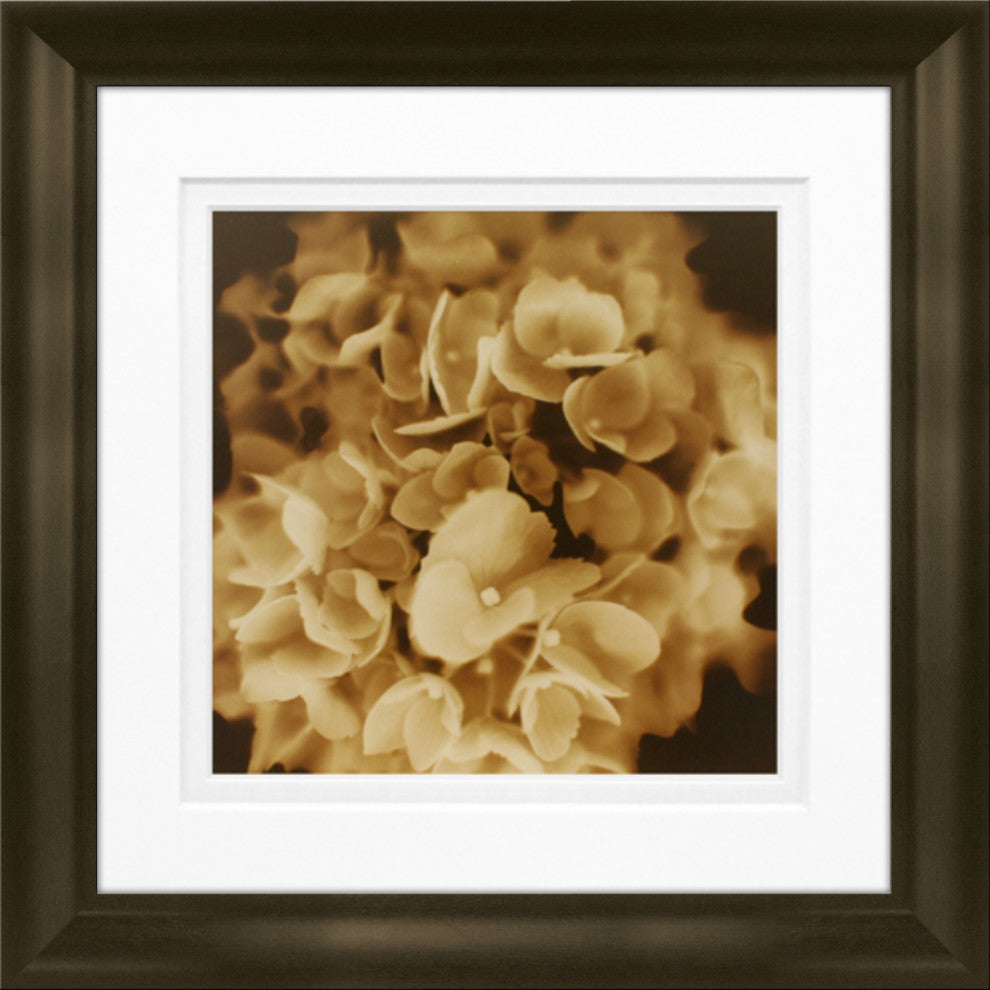 8"x8" Snowball Matted Framed Art