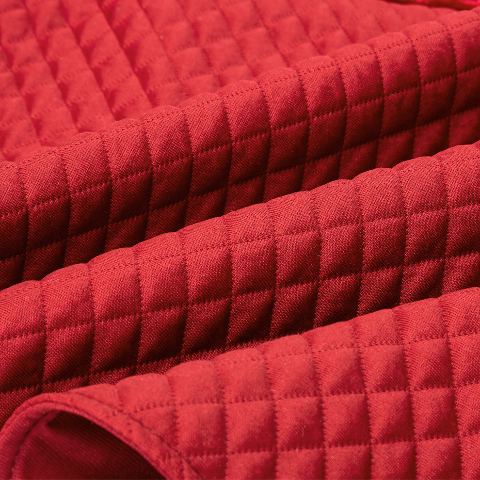 60"D Velvet Ruffled Christmas Tree Skirt