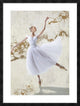 "White Ballerina" Framed Digital Print by Teo Rizzardi, 32x44"