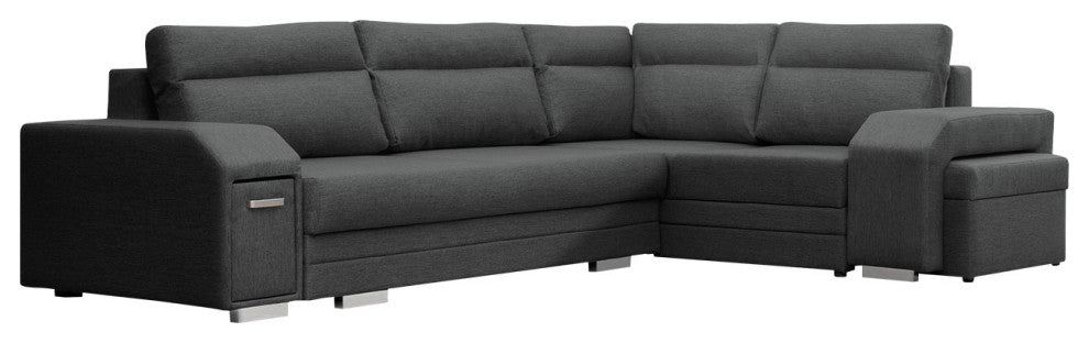 LUCAS Sectional Sleeper Sofa, Right