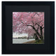 CATeyes ''Tidal Basin Blossoms'' Matted Framed Art, 16x16