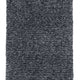 3'X5' Black Heather Indoor Shag Rug