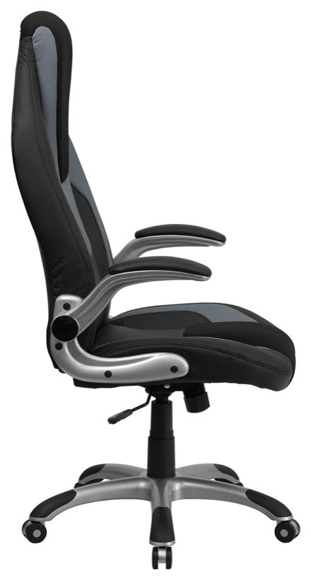 Black/Gray High Back Chair
