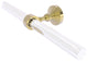Pacific Grove 2 Arm Guest Towel Holder, Unlacquered Brass