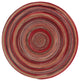 Capel Portland Red 0346_500 Braided Rugs - 7' 6" Round