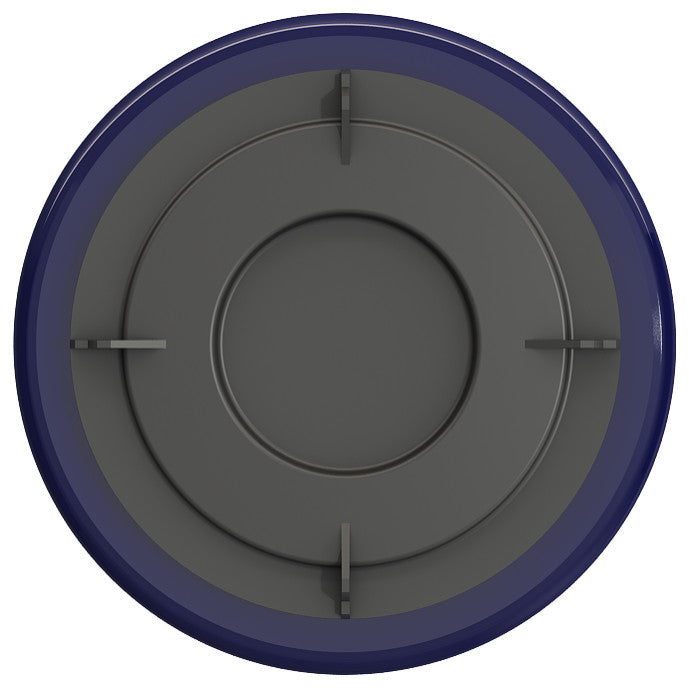 BOCCHI 1220-010 Fireclay Drain Cover for Kitchen Sink Strainers in Sapphire Blu
