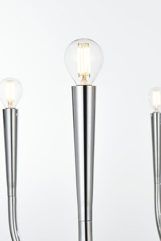 Home Living 36" Chandelier, Chrome