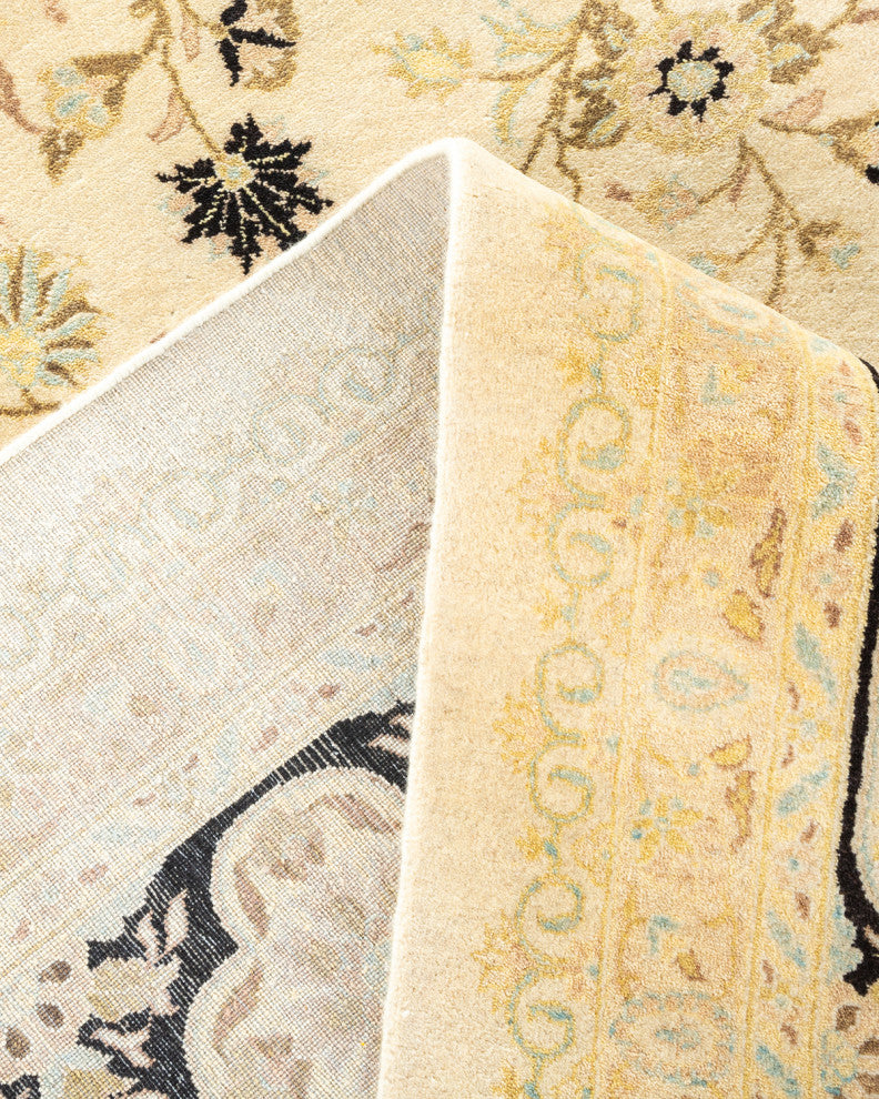 Mogul, One-of-a-Kind Hand-Knotted Area Rug Ivory, 9'3"x11'9"