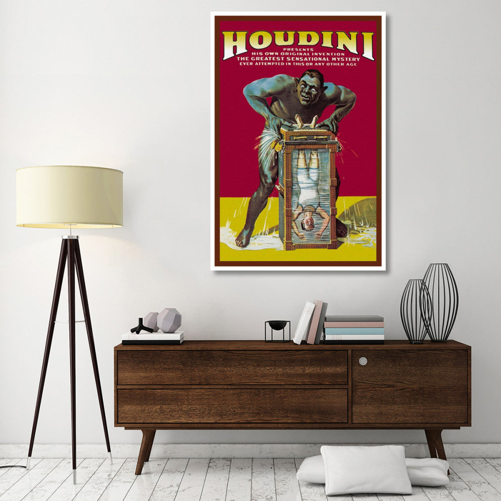 "Magicians: Houdini" Digital Paper Print by Strobridge, 42"x62"