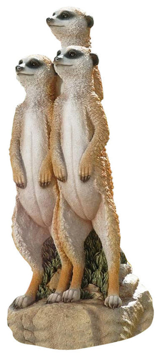 Large Meerkat Gang Statue