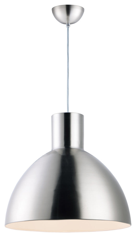 Maxim 11026 Cora 1 Light 20"W Pendant - Satin Nickel