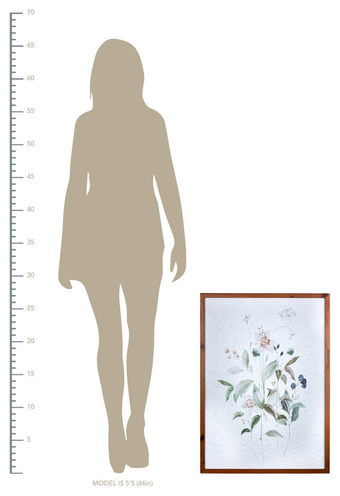 Wildflower Leaf II Framed Wall Art