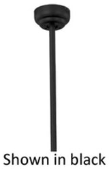 Maxim FRD36 Basic-Max 36" Down Rod - Matte White