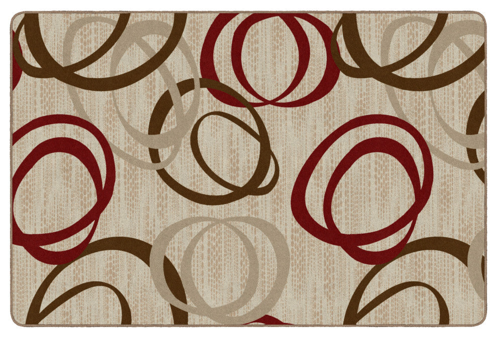 Flagship Carpets FM222-34A 6'x9' Duo Pearl Rug