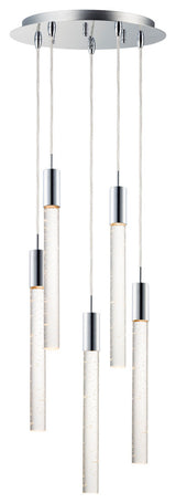 ET2 E22875-91 Big Fizz 13"W Integrated LED Multi Light Pendant - Polished