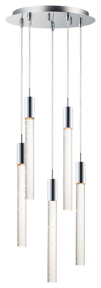 ET2 E22875-91 Big Fizz 13"W Integrated LED Multi Light Pendant - Polished