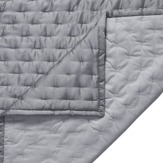 100% Lyocell Quilt, 1 Piece, Gray, Full/Queen