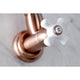 KS310PXAC Restoration Two-Handle Wall Mount Pot Filler, Antique Copper