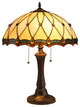 Chloe Lighting Josephine Tiffany-Style 2-Light Table Lamp 16" Shade
