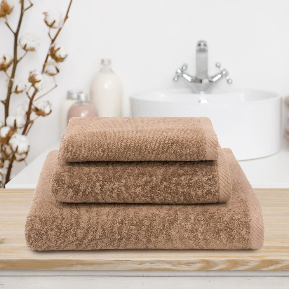Linum Home Textiles 100% Turkish Cotton Ediree 3 Piece Towel Set