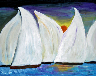 Regatta Art Print, 20"x16"