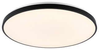 Astrid 21.25" 1-Light Modern Minimalist Iron Circle Integrated LED Flush Mount