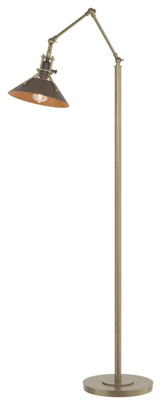 Henry Floor Lamp, Soft Gold, Bronze Accents