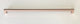 Rose Gold Square Bar Pull Cabinet Handle Stainless 1/2" Thickness Lifetime Warra, 12.5" Center to Center