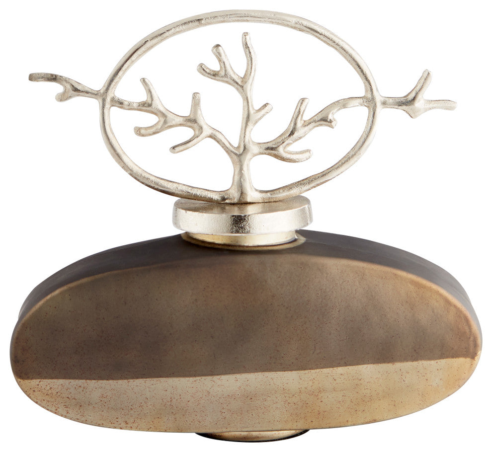 Round Viewleaf Sculpture