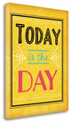 "Today Is The Day" By Jennifer Pugh, Giclee Print on Gallery Wrap Canvas