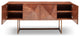 Cube Sideboard, Walnut, Vintage Copper