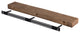 Timber Kitchen Floating Shelves , Aged Oak, 24"