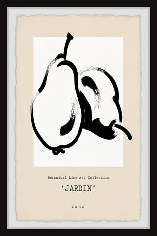 "Jardin" Framed Painting Print, 16x24
