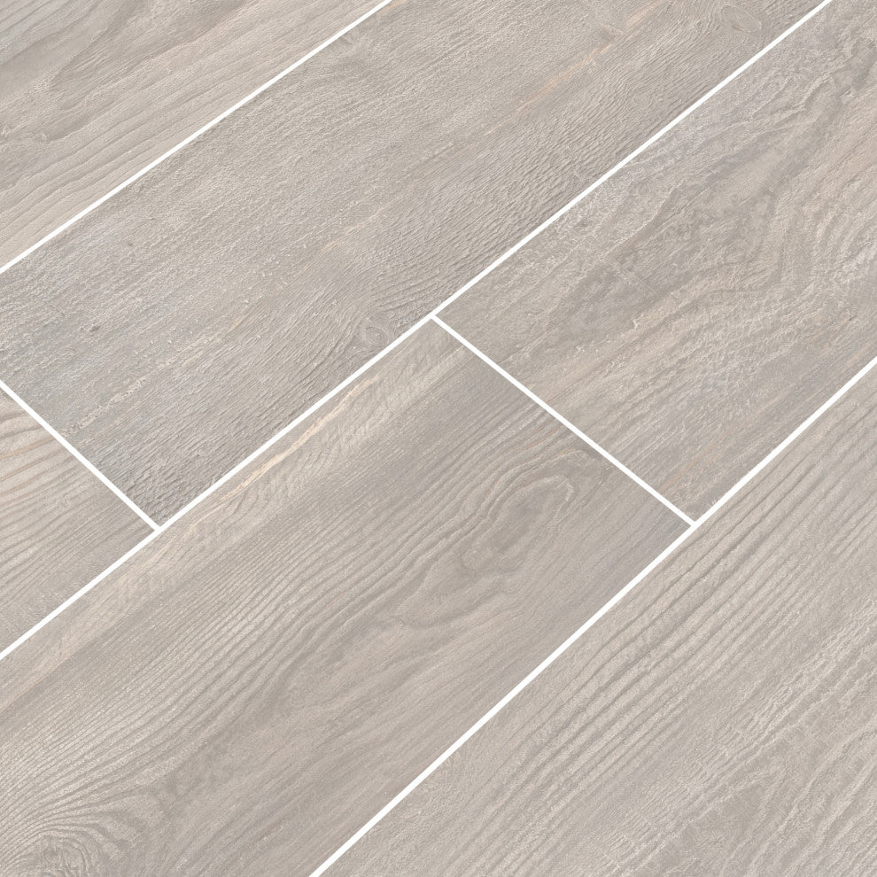 MSI NCAL8X47 Caldera - 8" x 47" Rectangle Floor Tile - Matte - Blanca