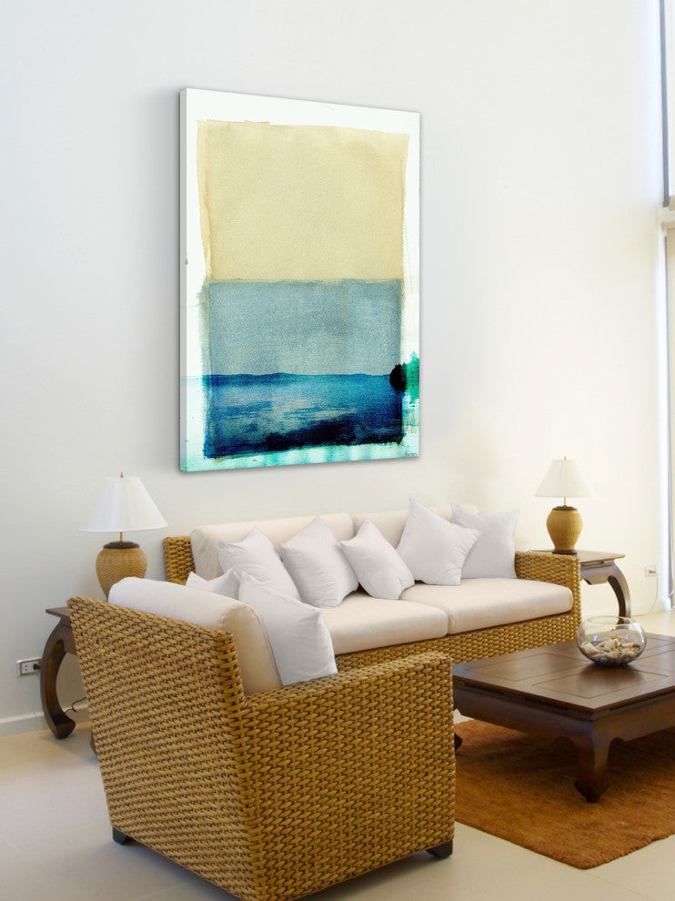 "Bondi Lake" Fine Art Canvas Print, 12"x18"