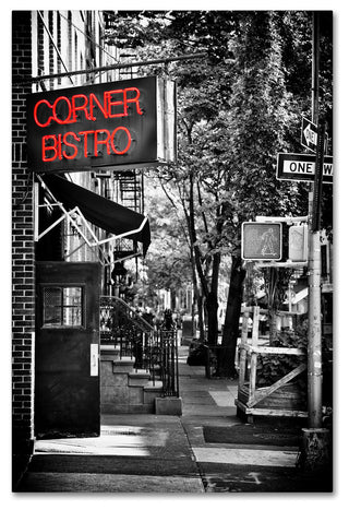 Philippe Hugonnard 'NYC Bistro' Canvas Art, 12x19