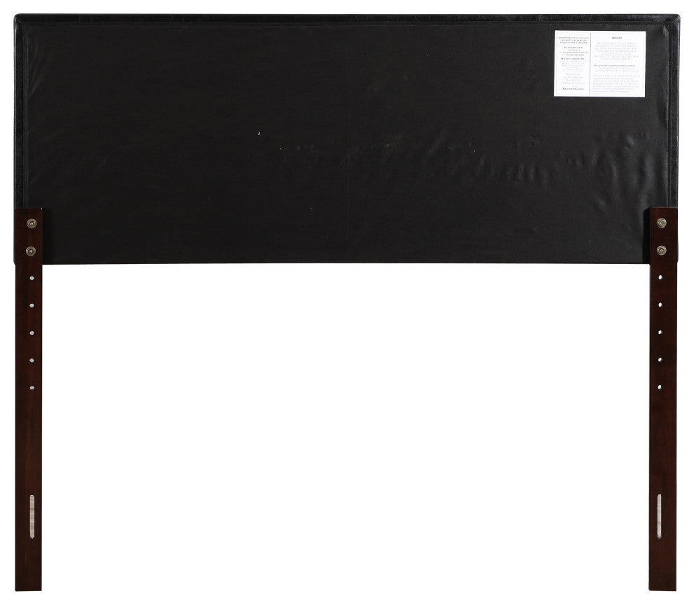 Novo 2 Headboard, Black, Queen