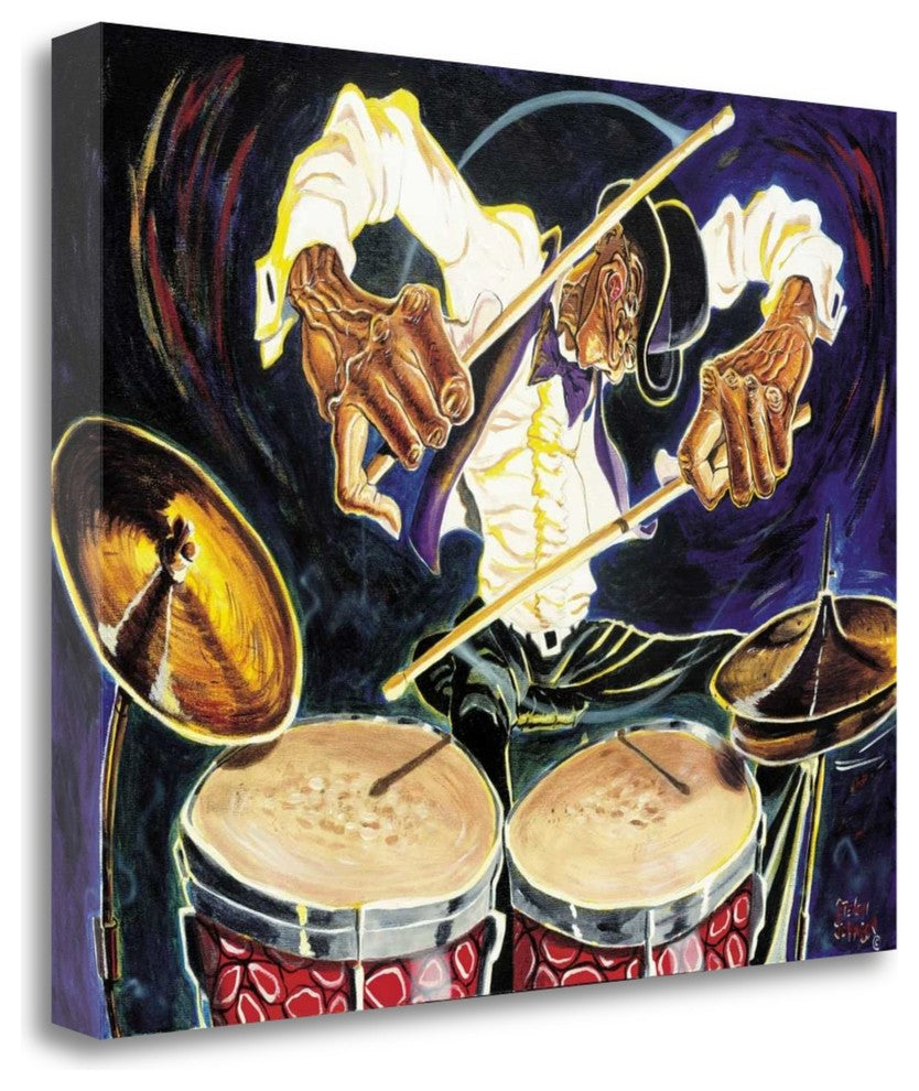"Thunder" By Steven Johnson, Giclee Print on Gallery Wrap Canvas, Ready to Hang