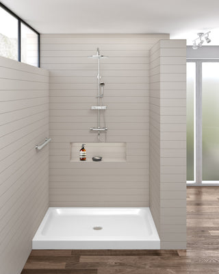 Fine Fixtures Single Threshold Shower Base, 48x36