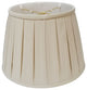 Royal Designs Empire English Pleat Basic Lampshade, Beige, 13"x19"x11.25"