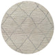 Ahgly Company Indoor Round Mid-Century Modern Area Rugs, 3' Round