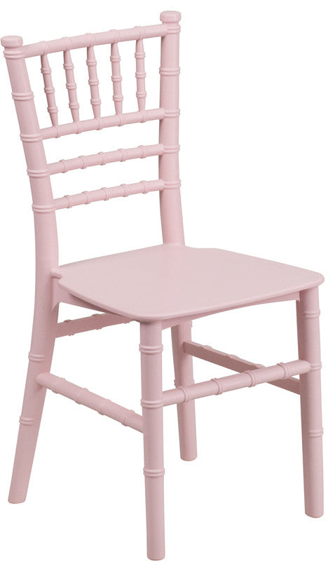 Flash Furniture Kids Resin Chiavari Chair, Pink - LE-L-7K-PK-GG
