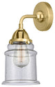 Innovations 288-1W-SG-G184-LED Canton 1 Light 6" Sconce, Satin Gold